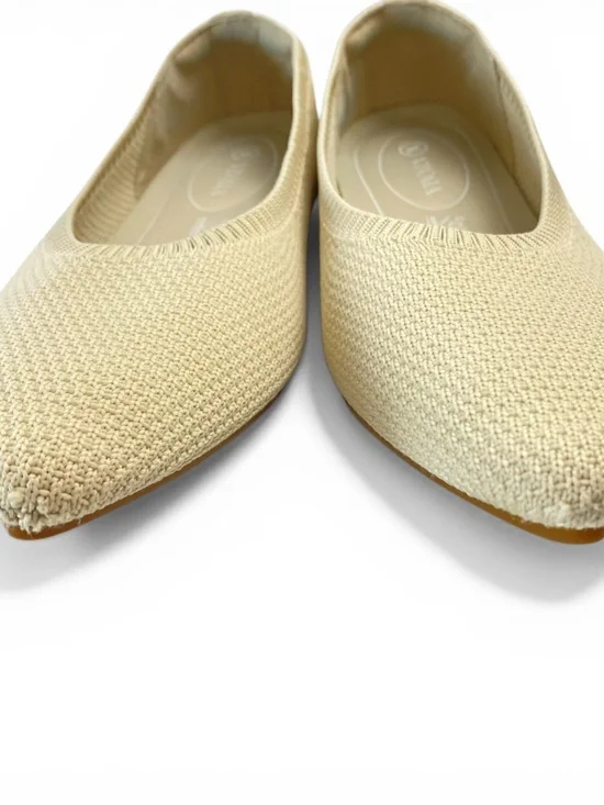 VIVAIA Pointed Toe Ballet Flats (Aria 5°) in Almond Size 8.5 - Picture 4 of 13